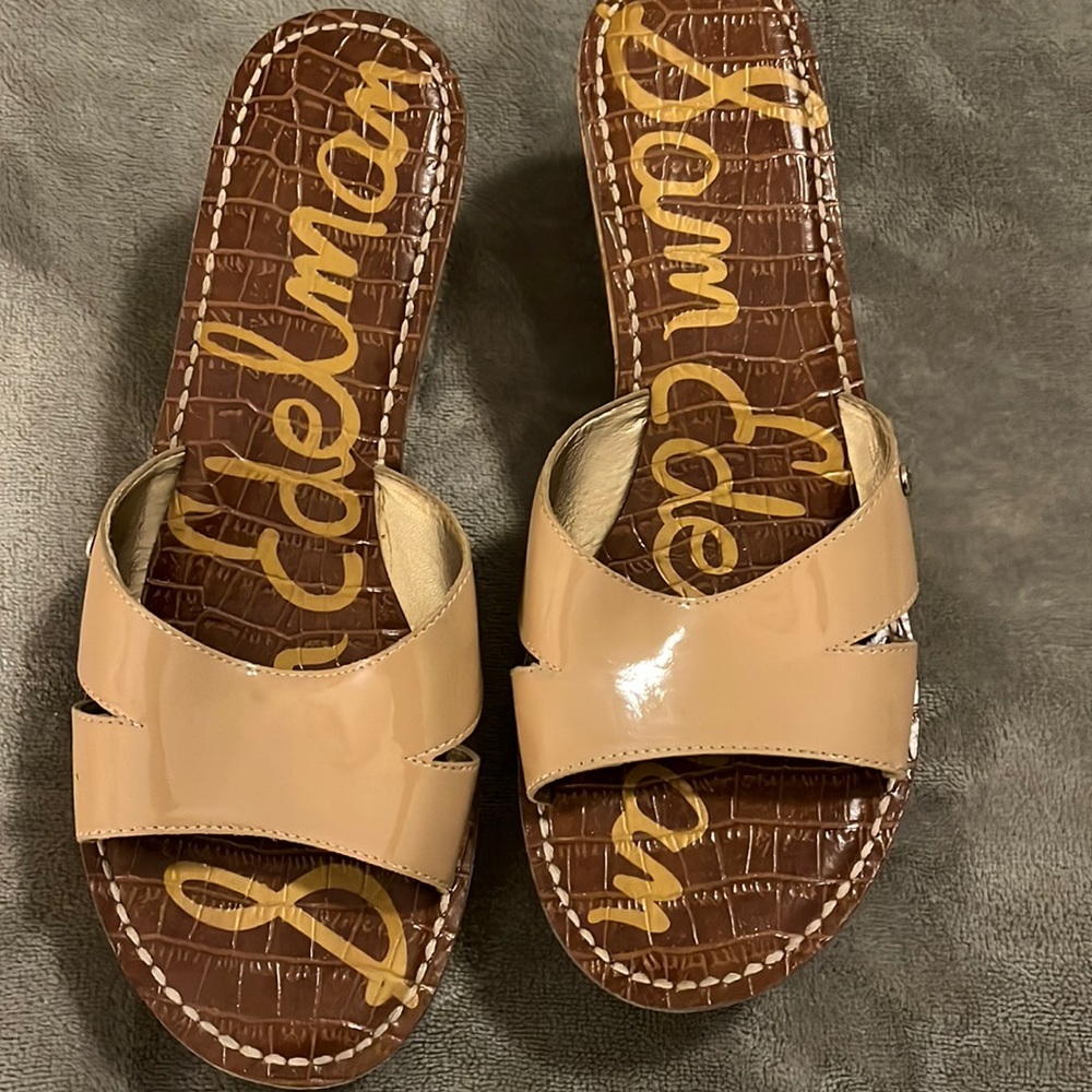 Sam Edelman Reid Wedge Sandals. 9.5/41. Barely worn.